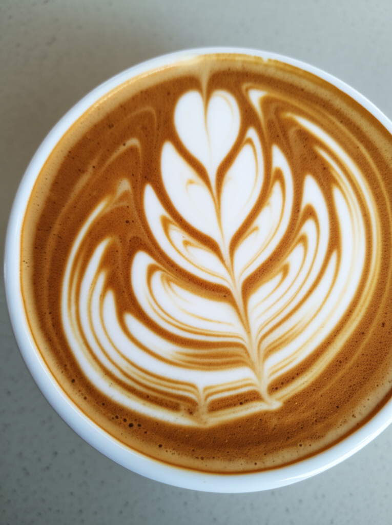 Tulip Latte Art
